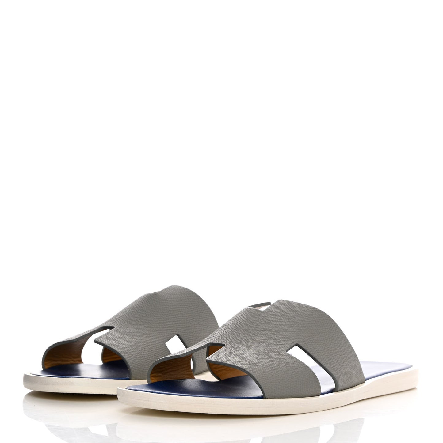 Epsom Mens Izmir Sandals 40.5 Gris Mouette Bleu