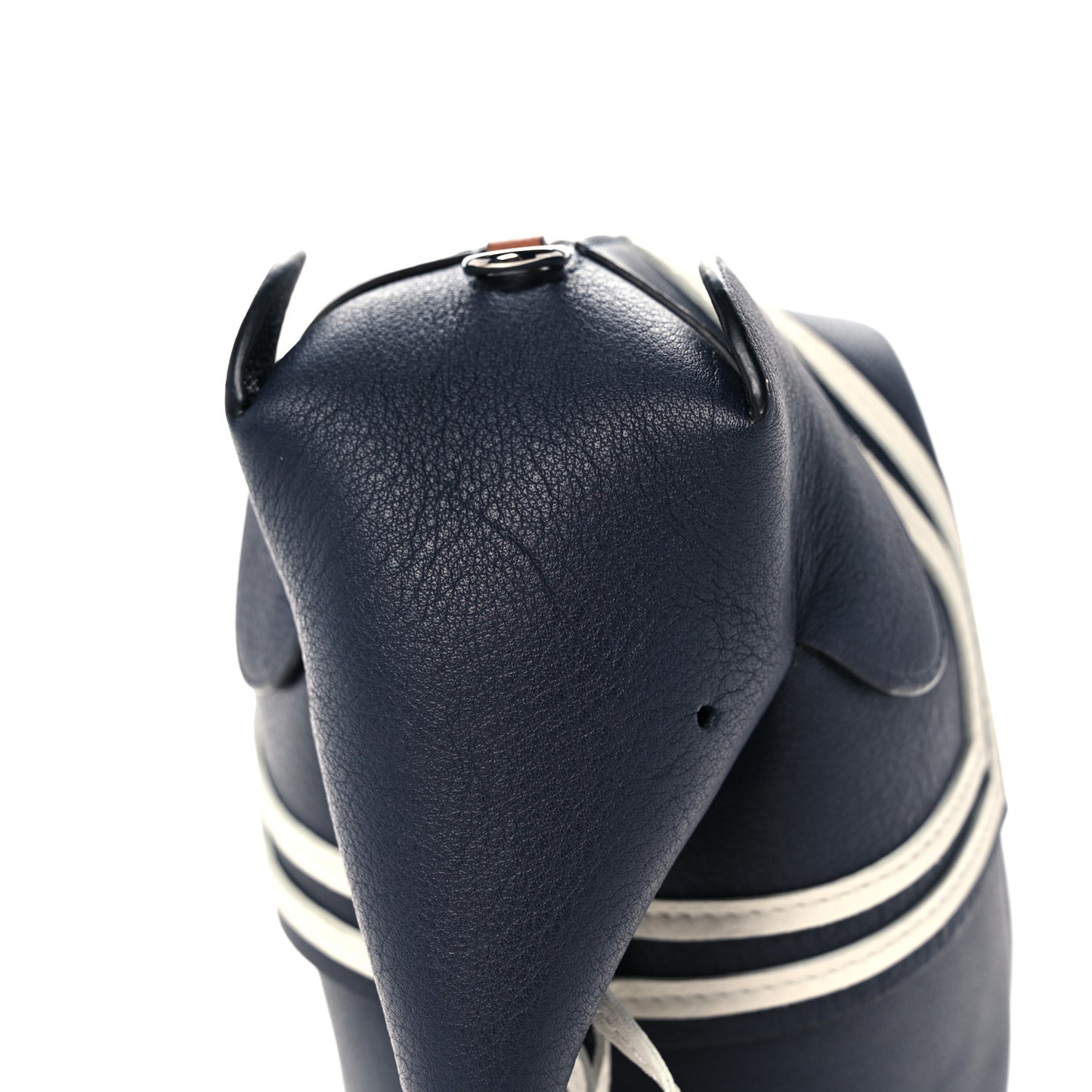 Calfskin Mini Sailor Elephant Crossbody Bag Deep Blue