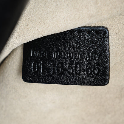Chloe Calfskin Mini Georgia Crossbody Bag Black 7 of 7