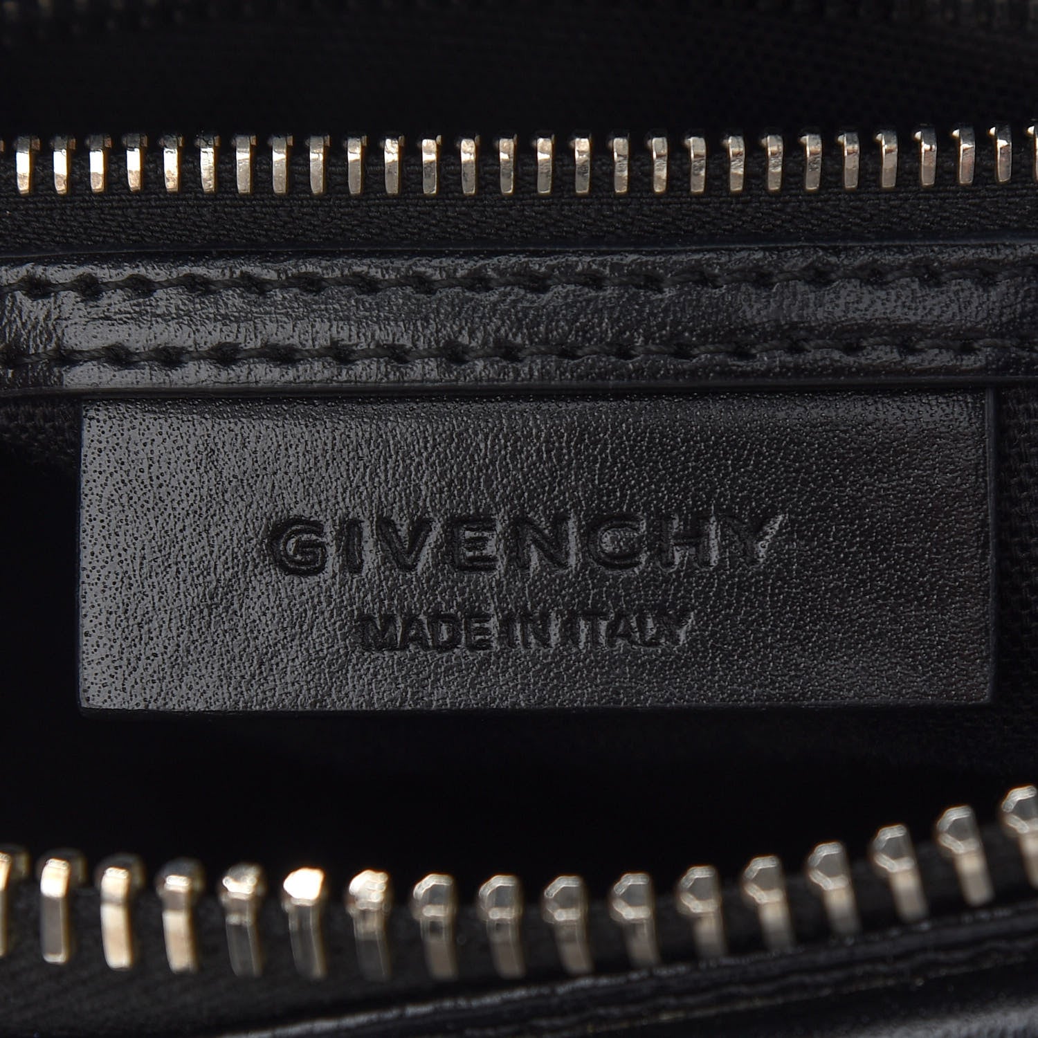 Givenchy Shiny Lord Calfskin Mini Antigona Black 6 of 10