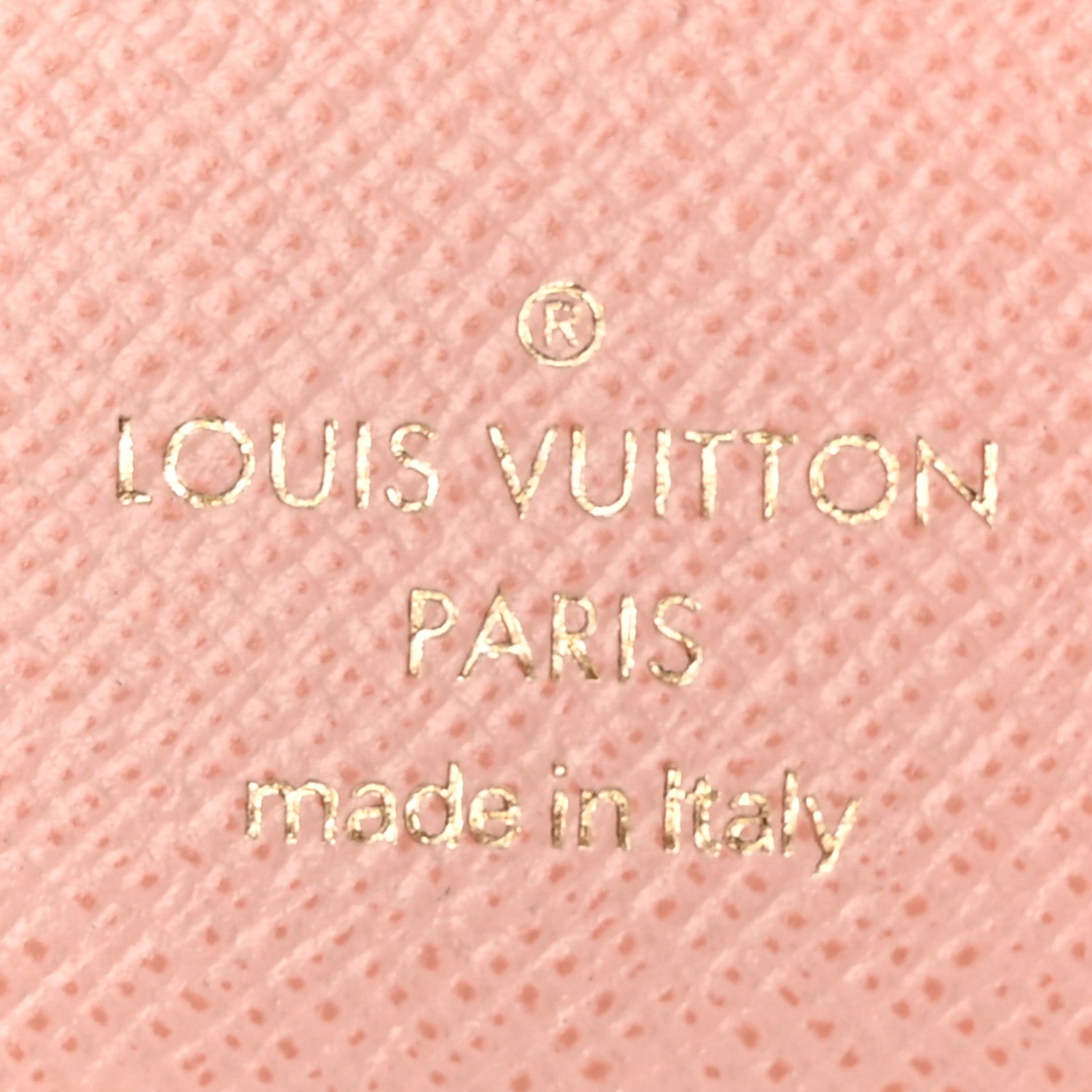 Louis Vuitton Damier Ebene Victorine Wallet Rose Ballerine 6 of 9