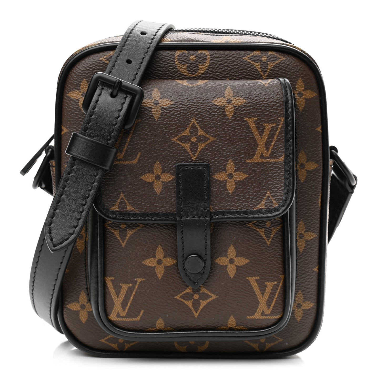 Monogram Macassar Christopher Wearable Wallet
