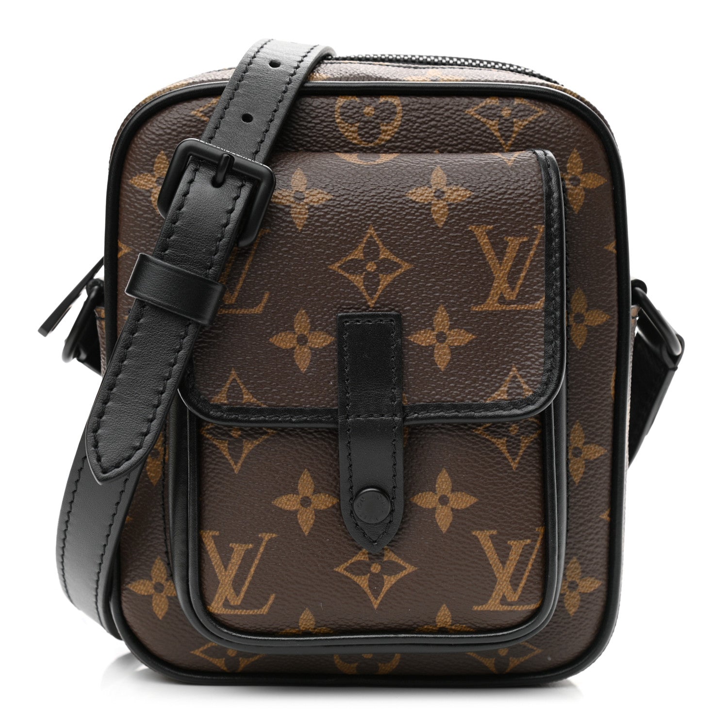 Louis Vuitton Monogram Macassar Christopher Wearable Wallet 1 of 9