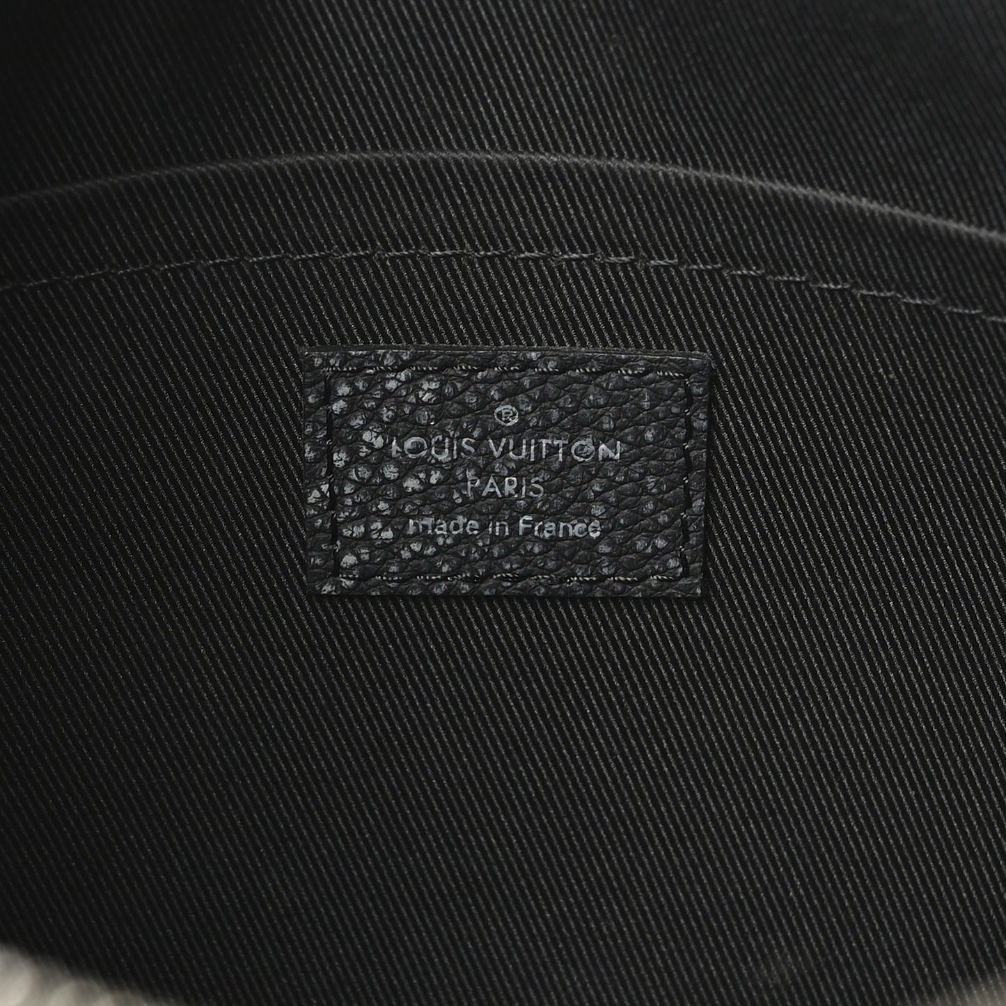 Cowhide Faded Monogram City Keepall Charcoal