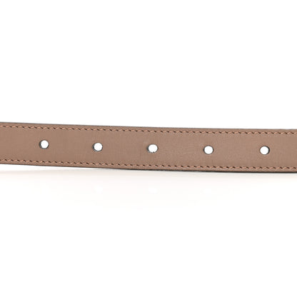 Gucci Moon Calfskin Pearl Double G 20mm Belt 85 34 Porcelain Rose 5 of 5