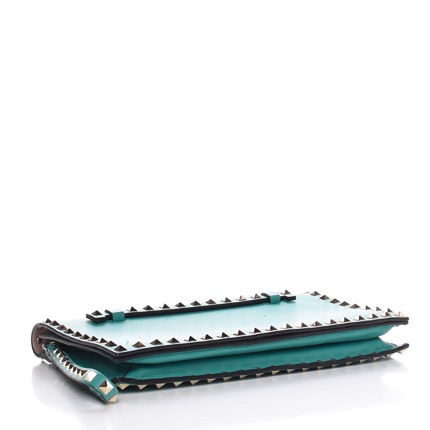 Valentino Garavani Nappa Rockstud Wristlet Clutch Colibri 4 of 8