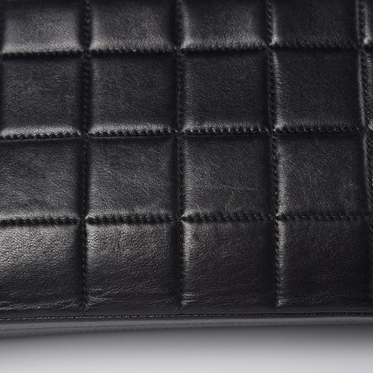 Chanel Lambskin Quilted Crystal Chocolate Bar Charm Flap Black 15 of 16