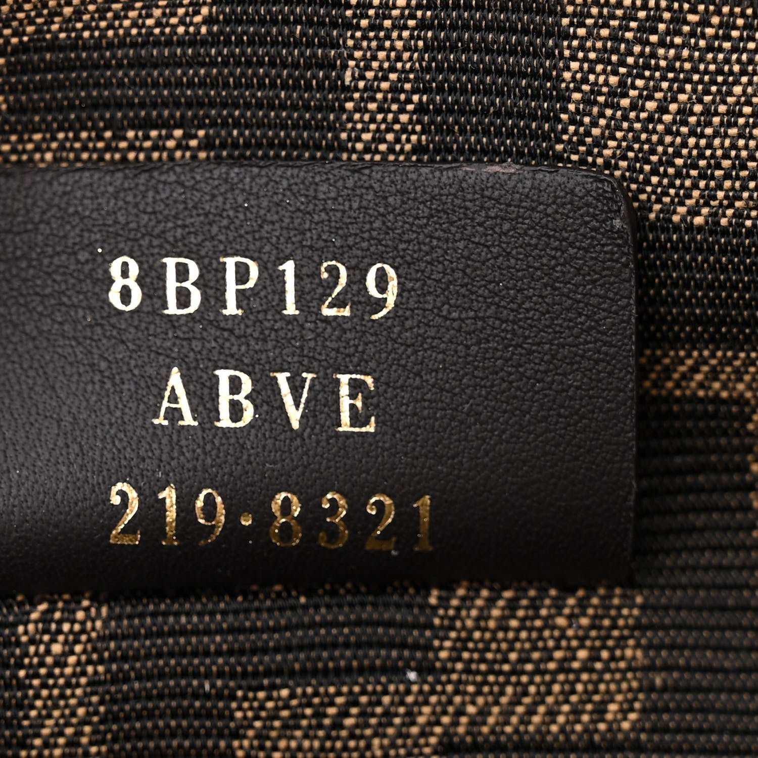 Fendi Shiny Nappa Small Fendi First Caramello 7 of 11