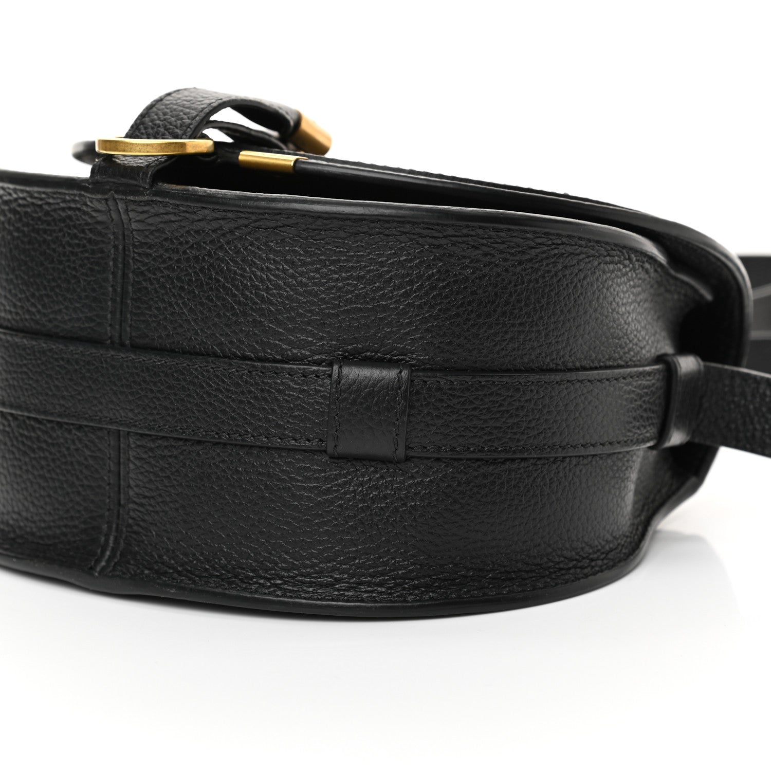 Chloe Calfskin Mini Marcie Round Crossbody Bag Black 11 of 11