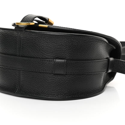 Chloe Calfskin Mini Marcie Round Crossbody Bag Black 11 of 11