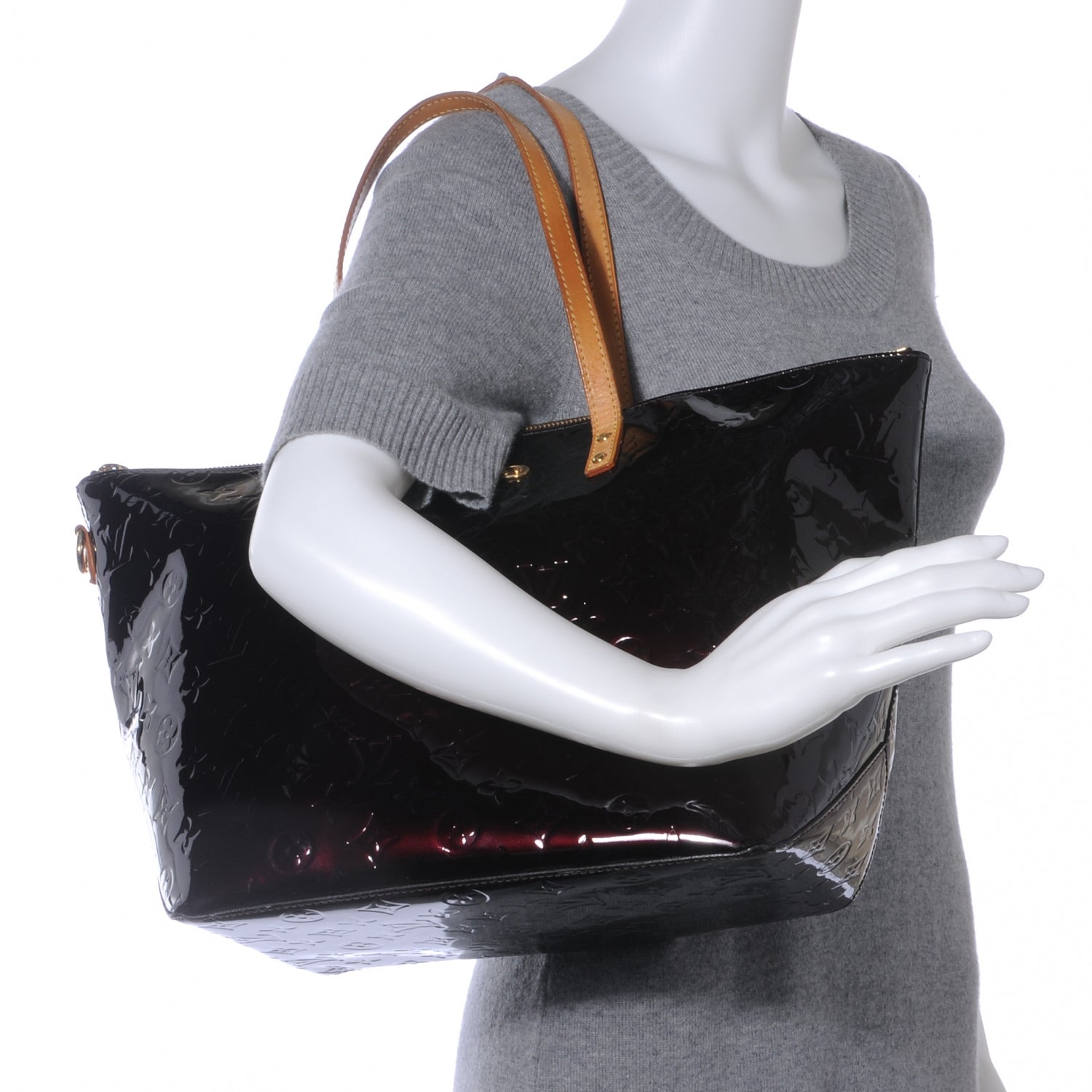 Louis Vuitton Vernis Bellevue GM Amarante 2 of 8