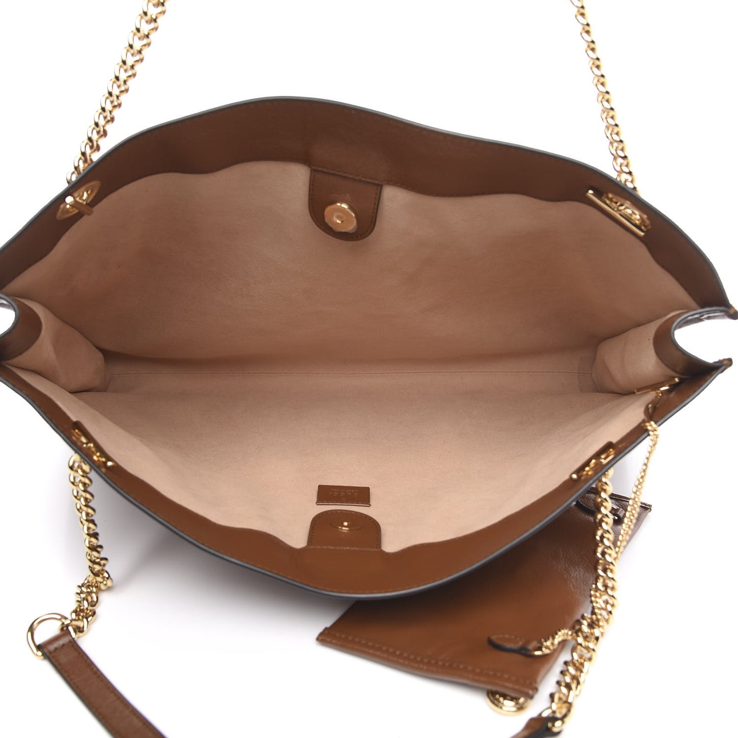 Calfskin Large Rajah Chain Tote Cuir