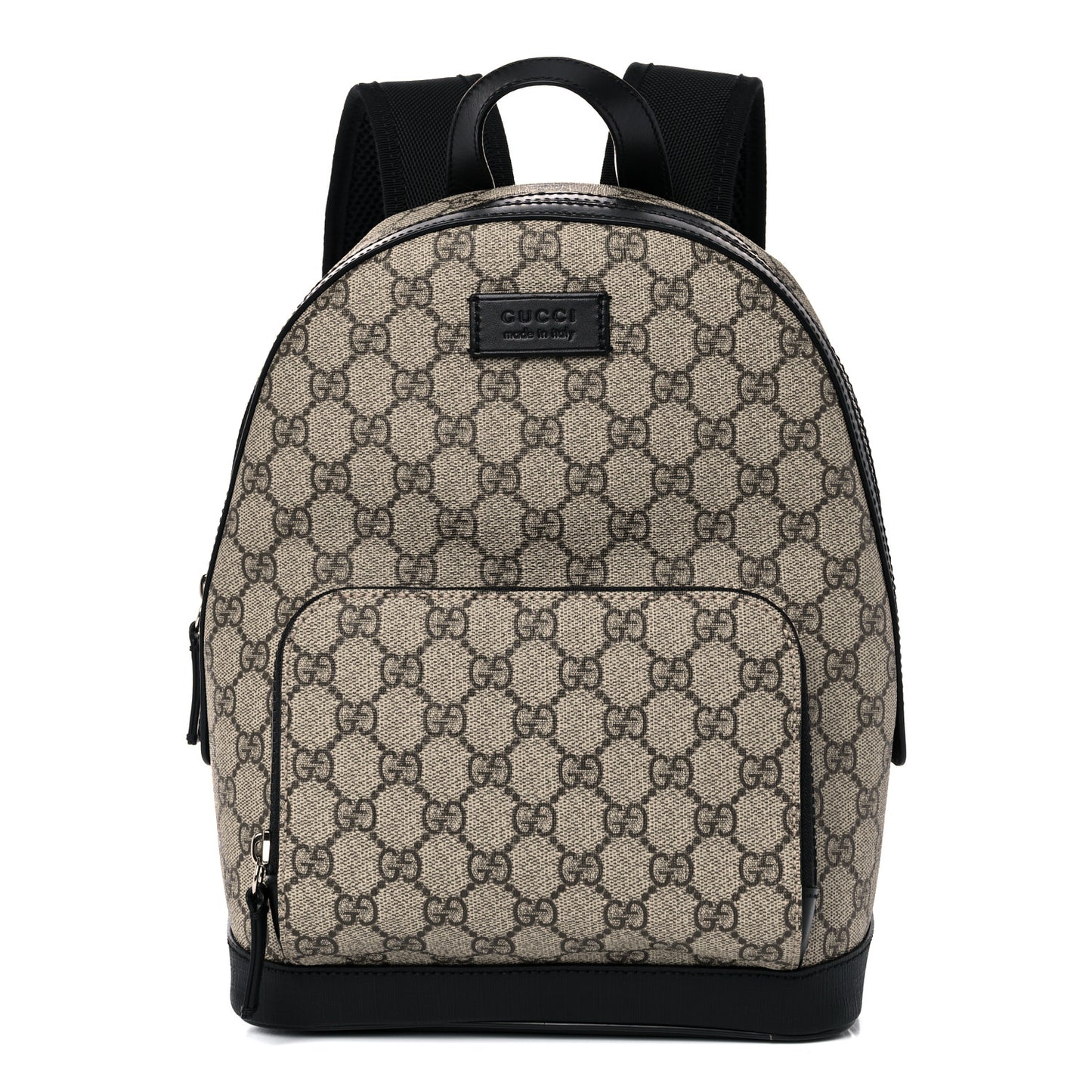 GG Supreme Monogram Small Eden Day Backpack Black