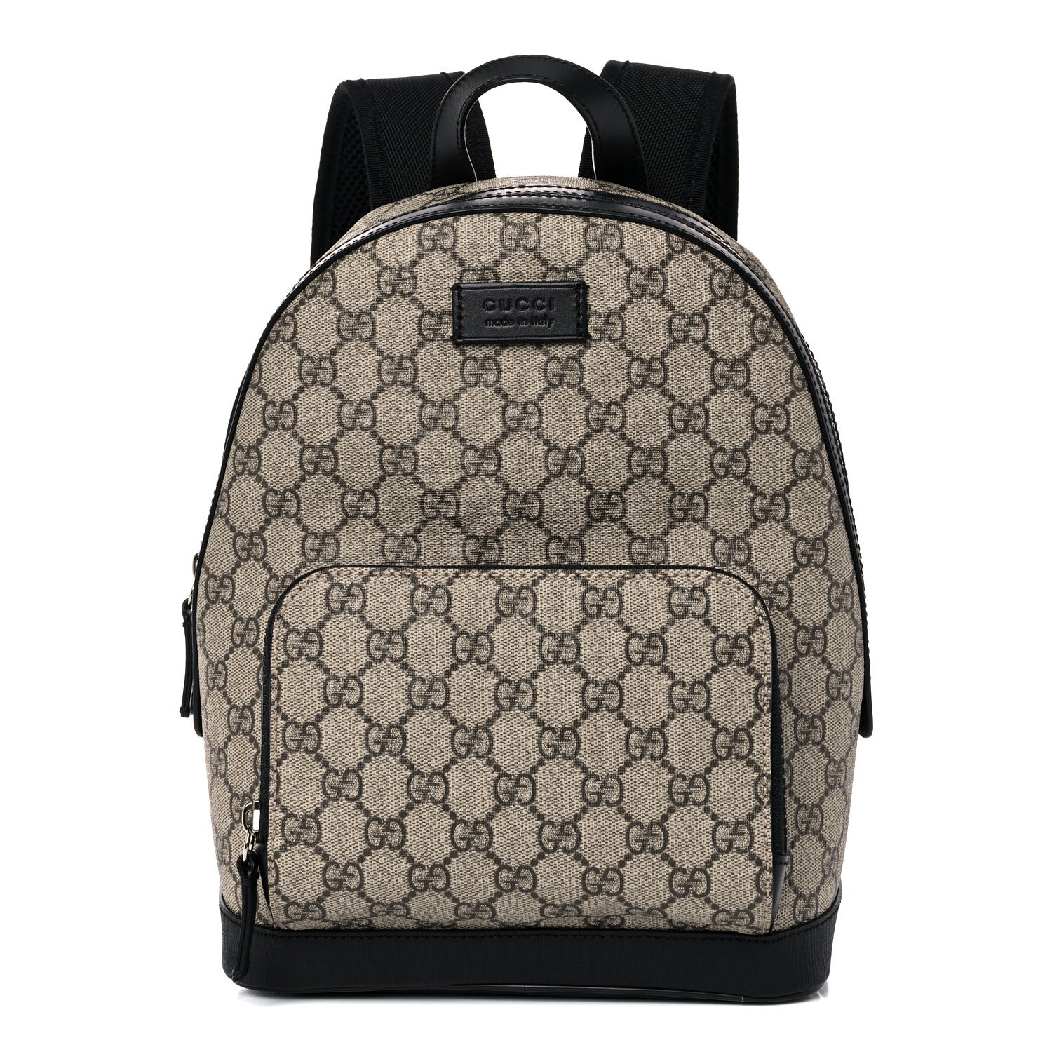 Gucci GG Supreme Monogram Small Eden Day Backpack Black 1 of 12