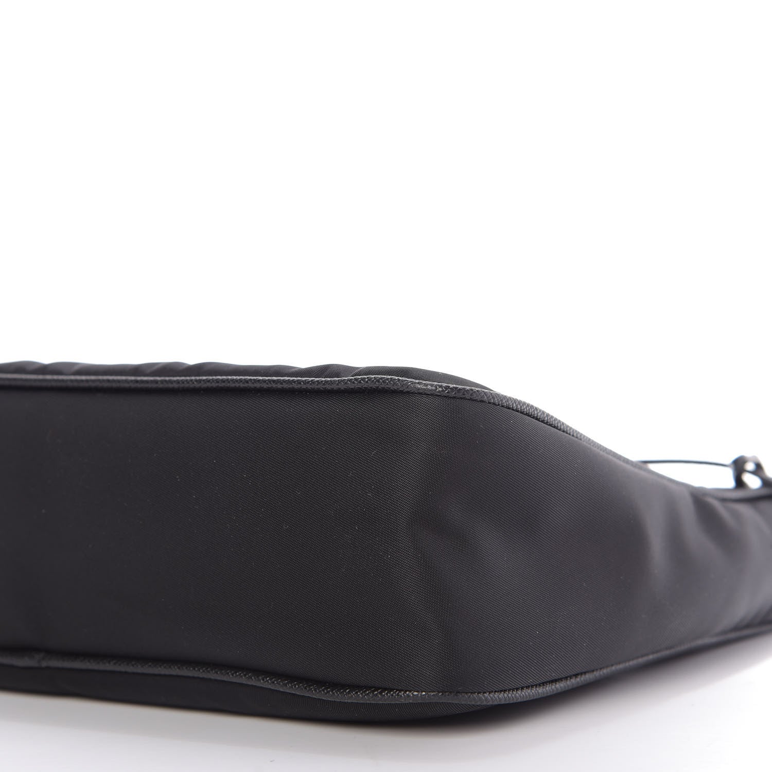 Prada Tessuto Nylon Saffiano Mini Re-Edition 2005 Bag Black 7 of 9