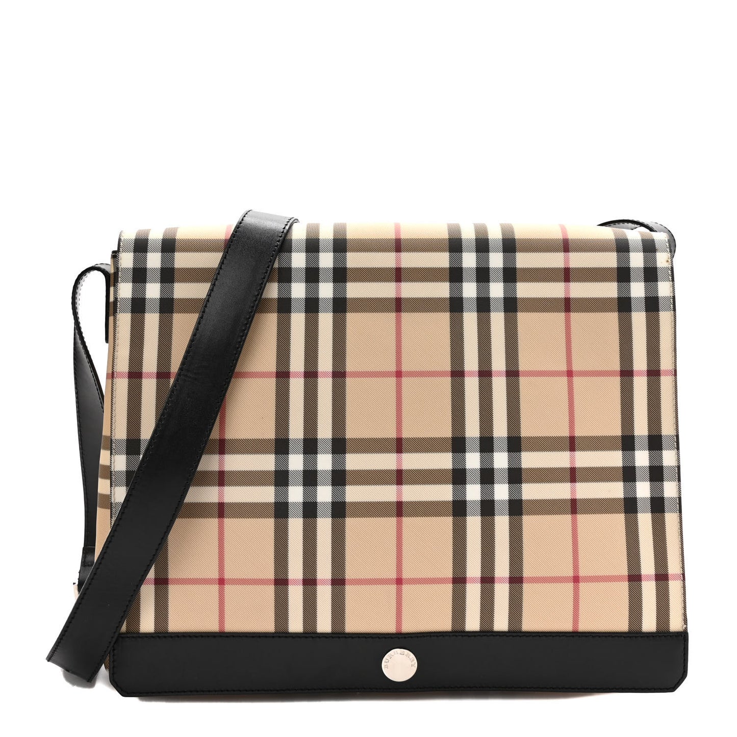 House Check Messenger Bag