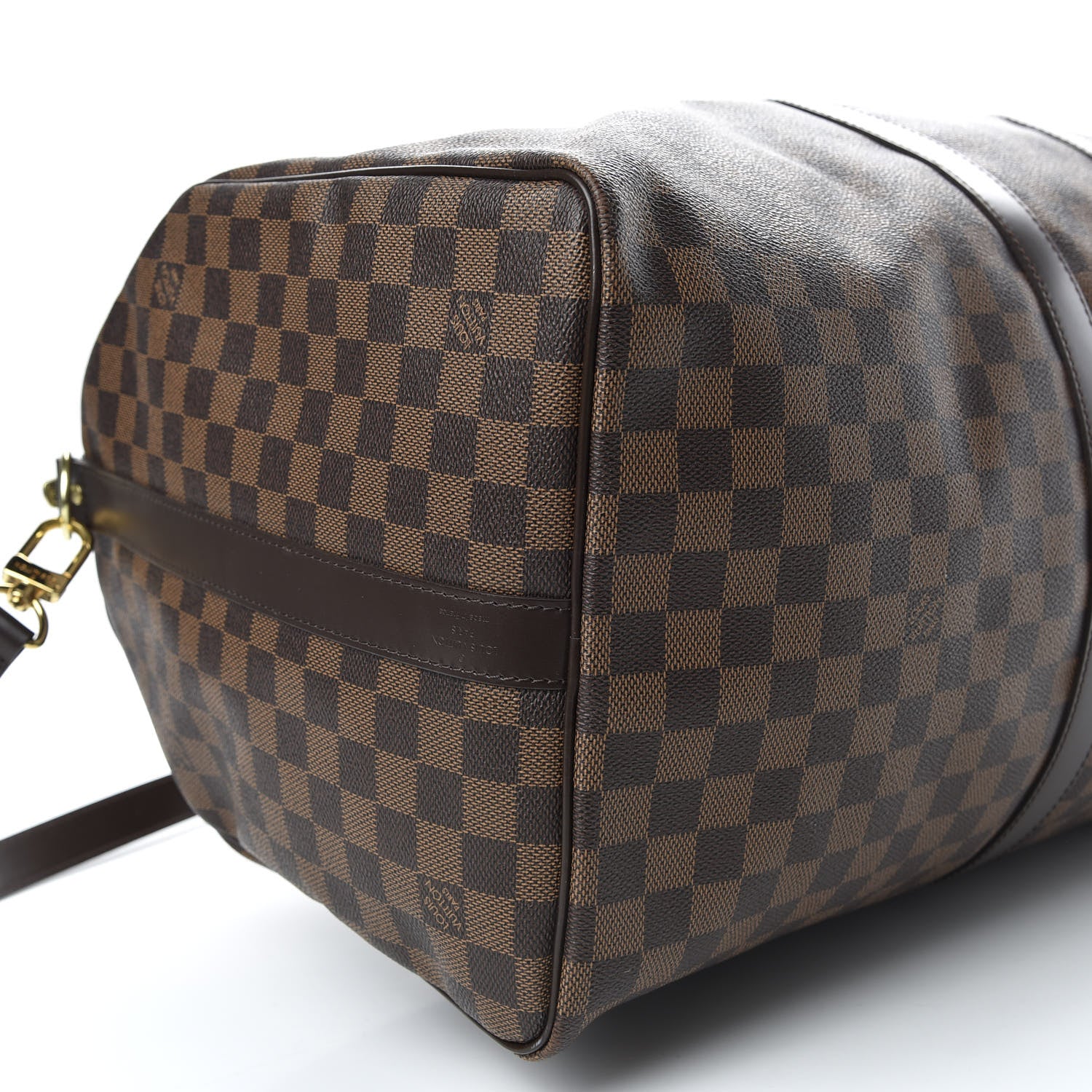 Louis Vuitton Damier Ebene Keepall Bandouliere 55 6 of 10