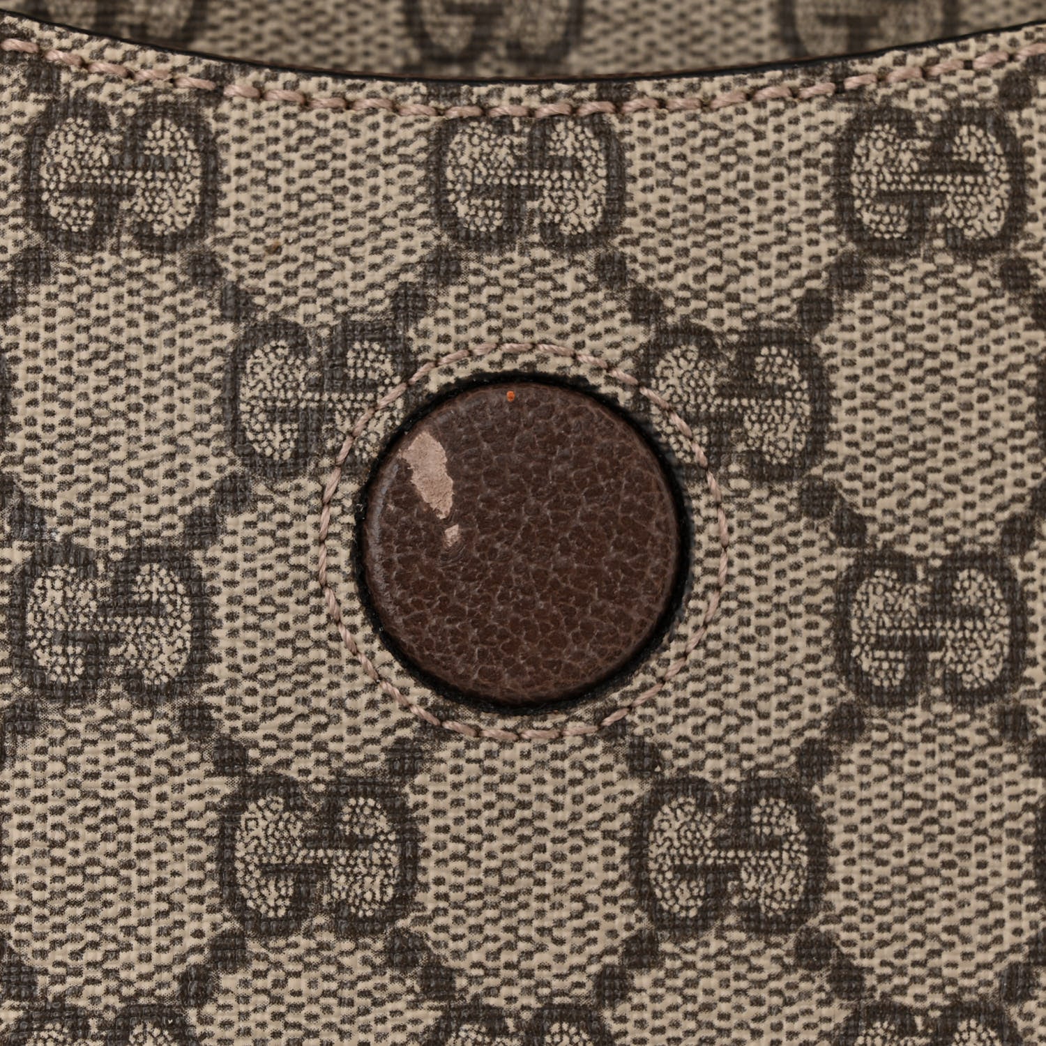 Gucci GG Supreme Monogram Web Small Neo Vintage Double Flap Messenger Bag Beige New Acero 14 of 14