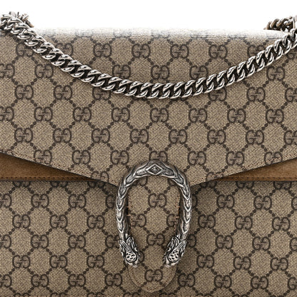 Gucci GG Supreme Monogram Medium Dionysus Shoulder Bag Taupe 8 of 13
