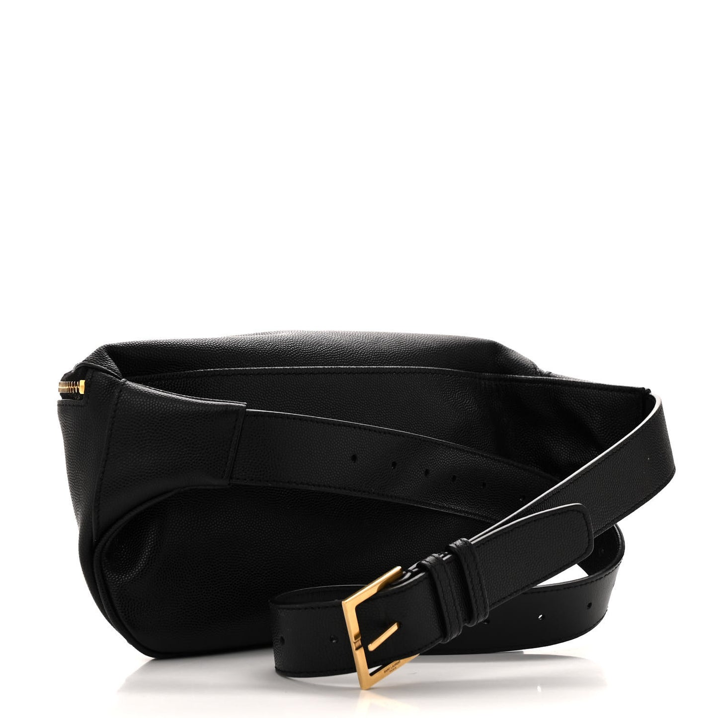 Grain De Poudre Monogram Belt Bag Black