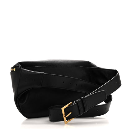 Saint Laurent Grain De Poudre Monogram Belt Bag Black 3 of 13