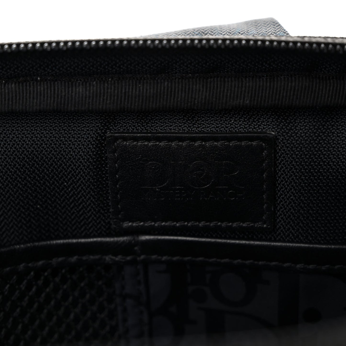 X MYSTERY RANCH Cordura Nylon Calfskin Saddle Messenger Bag Black