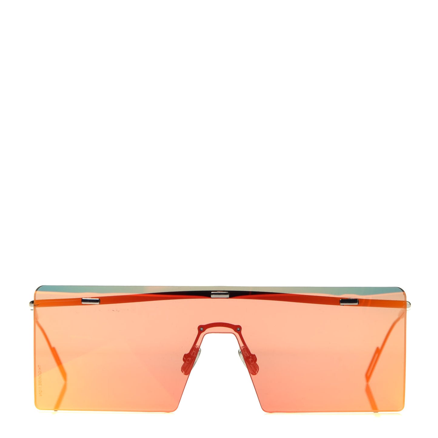 HOMME Mirror Mask HarDior Sunglasses Palladium Orange