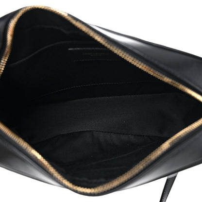 Saint Laurent Calfskin Matelasse Monogram Lou Camera Bag Black 5 of 9