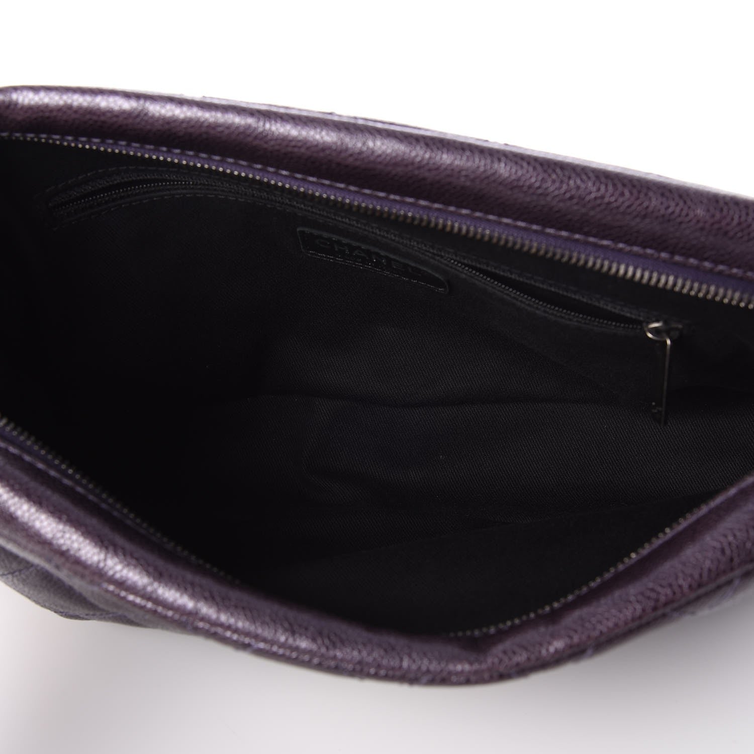 Chanel Iridescent Caviar Quilted Large Chic Flap Violet 5 of 8