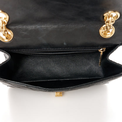 Chanel Aged Calfskin Quilted 2.55 Reissue Mini Flap Black 5 of 10