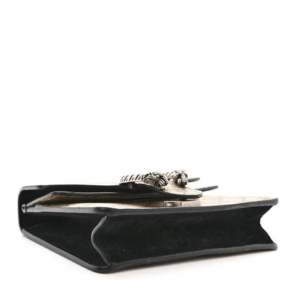 Gucci GG Supreme Monogram Mini Dionysus Shoulder Bag Black 4 of 11