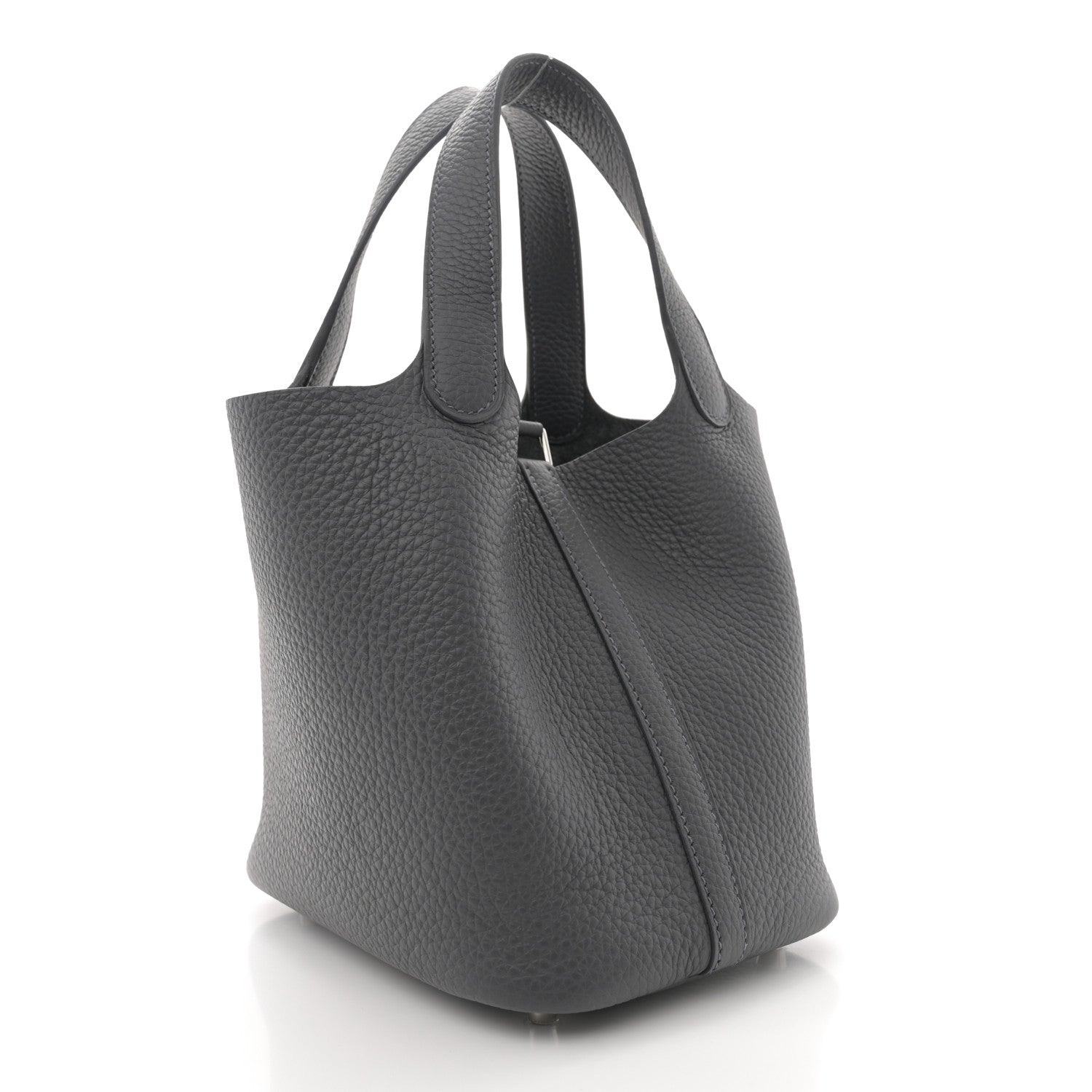 Hermes Taurillon Clemence Picotin Lock 18 PM Ardoise 3 of 11