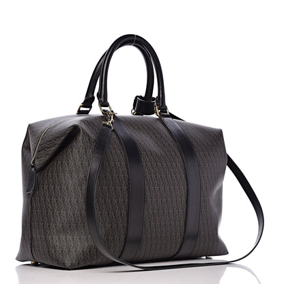 Saint Laurent Toile Classic Monogram Hold-All Duffle Black 3 of 11