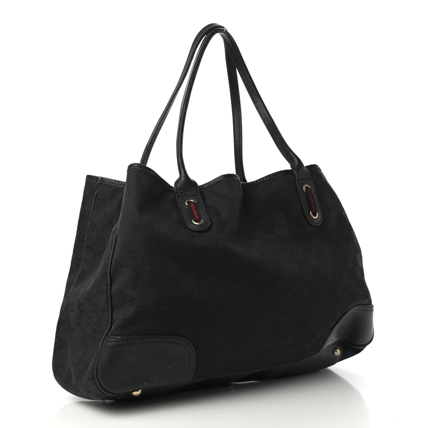 Gucci Monogram Large Princy Tote Black 3 of 10