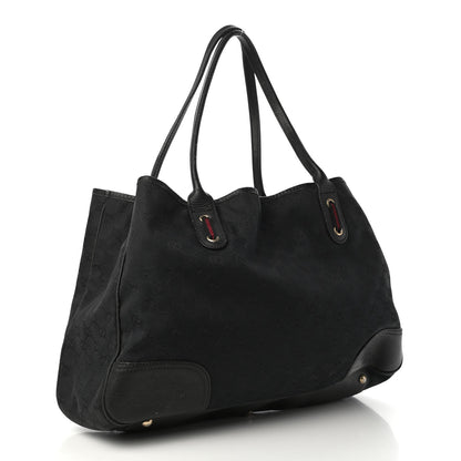 Gucci Monogram Large Princy Tote Black 3 of 10