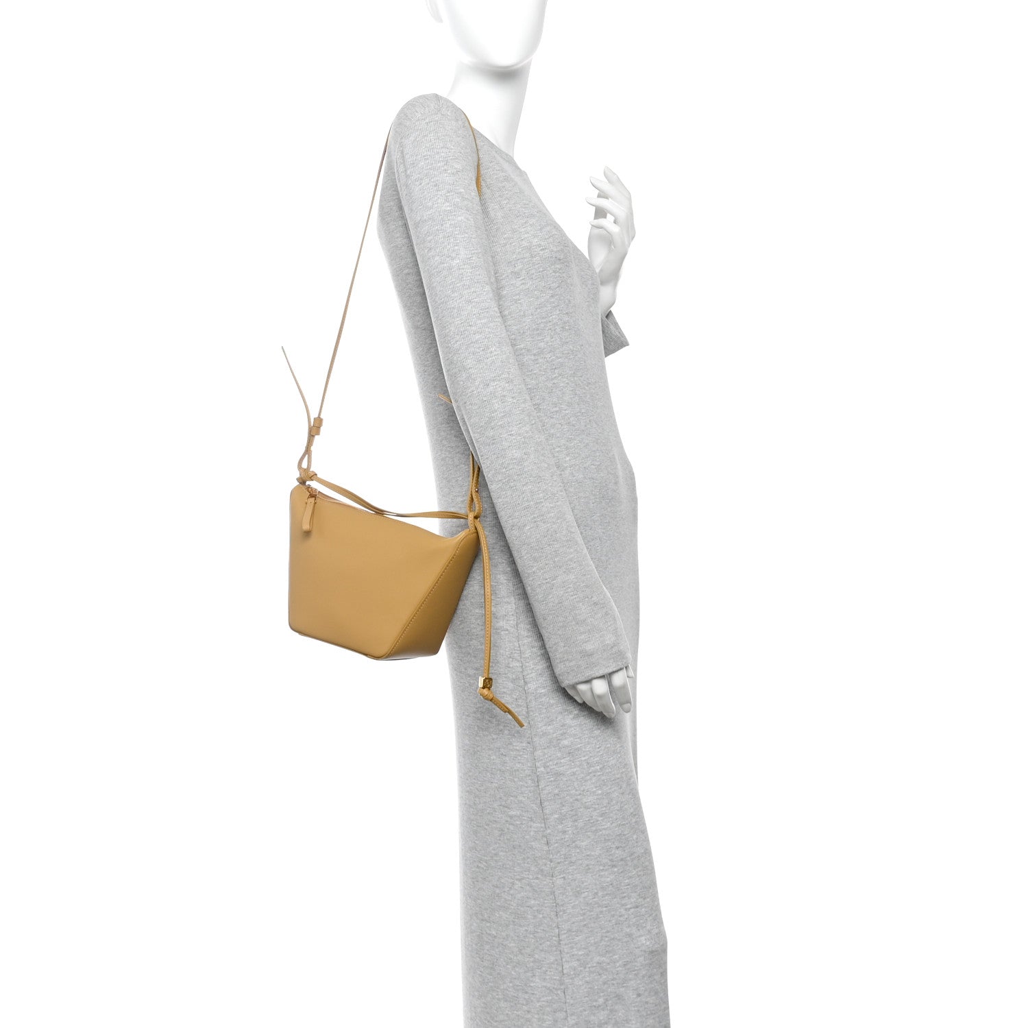 Loewe Calfskin Mini Hammock Hobo Sahara 2 of 10