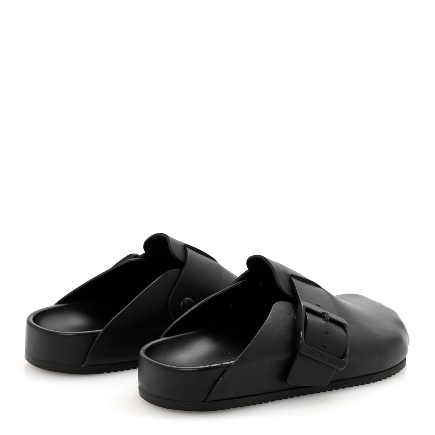 Balenciaga Matte Calfskin Sunday Mules 37 Black 5 of 10