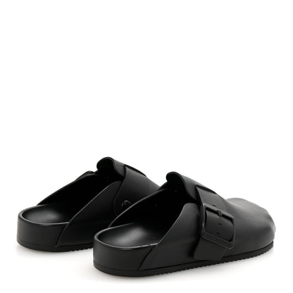 Balenciaga Matte Calfskin Sunday Mules 37 Black 5 of 10