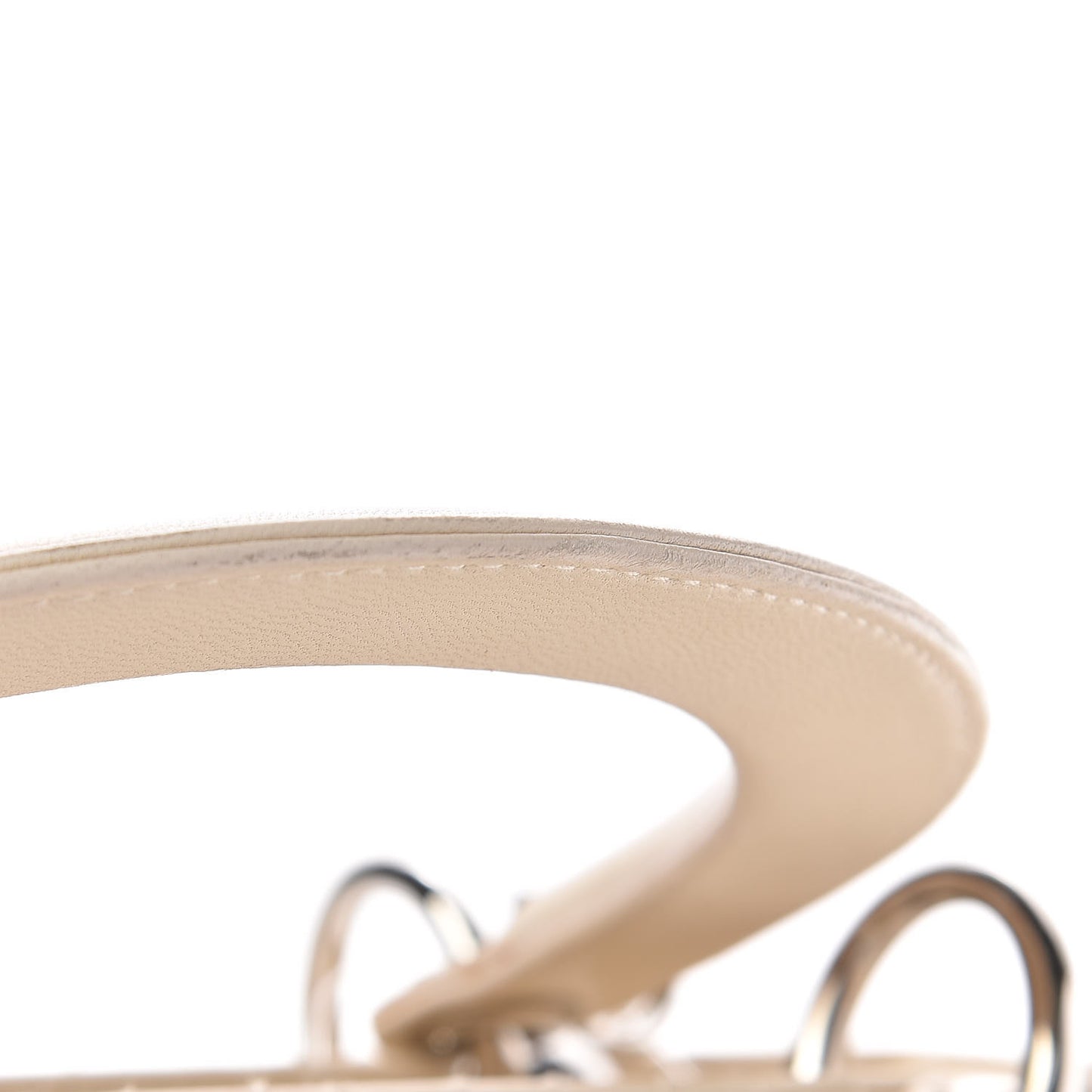Lambskin Cannage Medium Lady Dior Light Beige