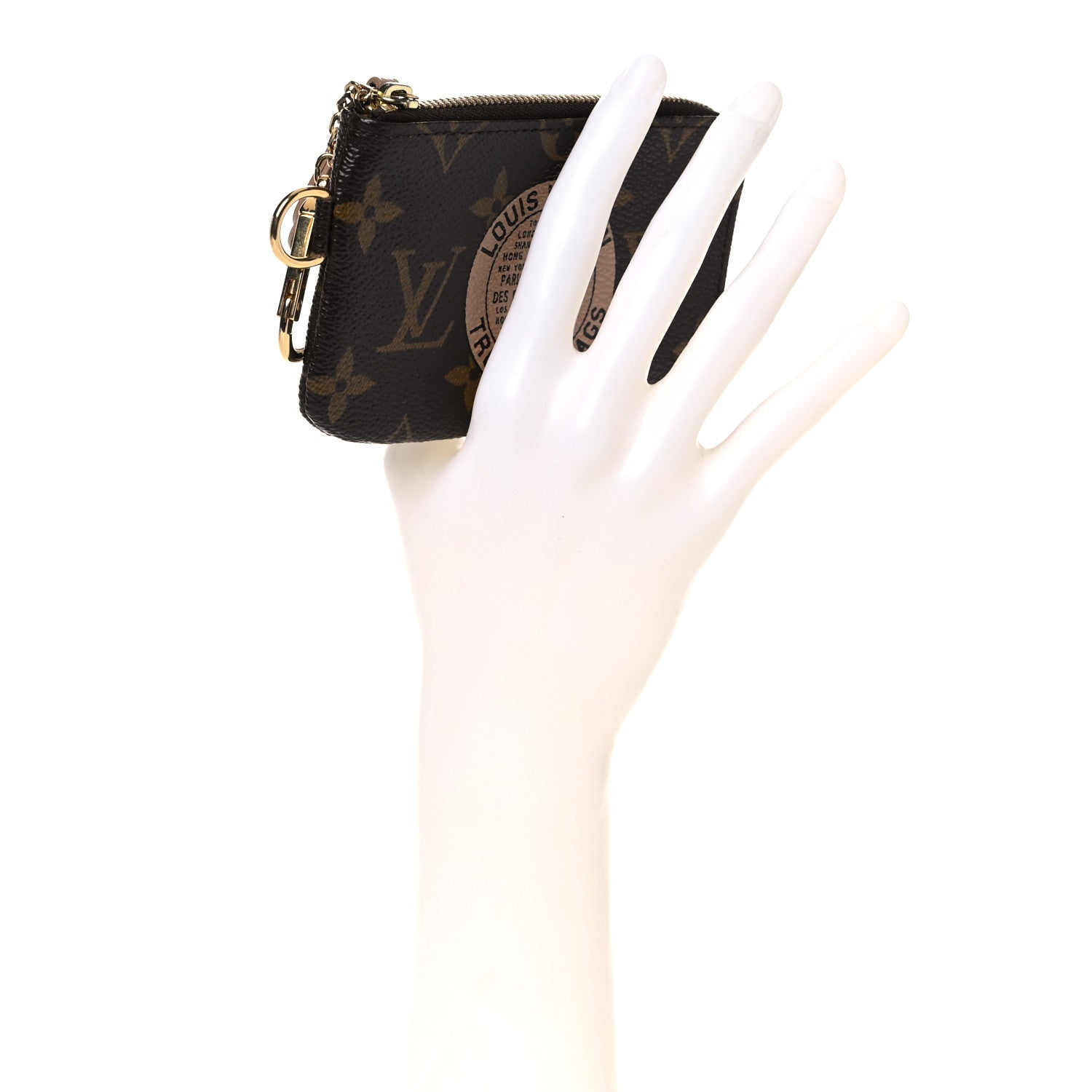 Louis Vuitton Monogram Complice Trunks and Bags Key Pouch Beige 2 of 11