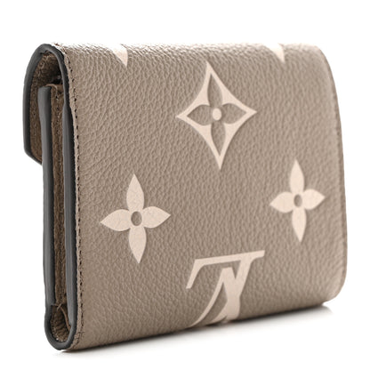 Louis Vuitton Empreinte Monogram Giant Victorine Wallet Tourterelle Creme 3 of 6