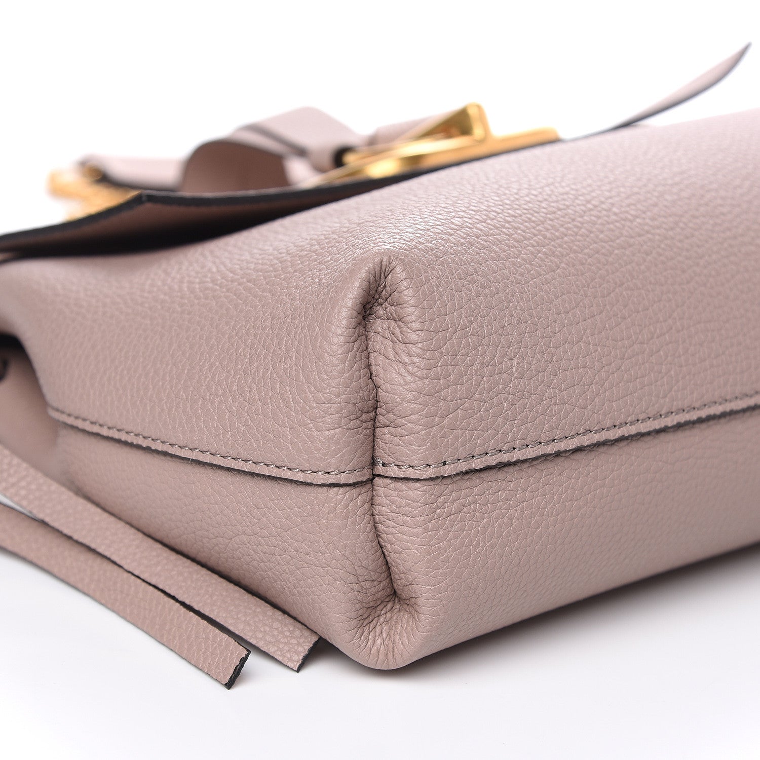 Valentino Garavani Grainy Calfskin VRing Chain Crossbody Bag Poudre 7 of 8