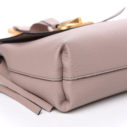Valentino Garavani Grainy Calfskin VRing Chain Crossbody Bag Poudre 7 of 8