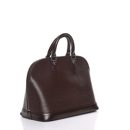 Louis Vuitton Epi Alma PM Moka 3 of 8