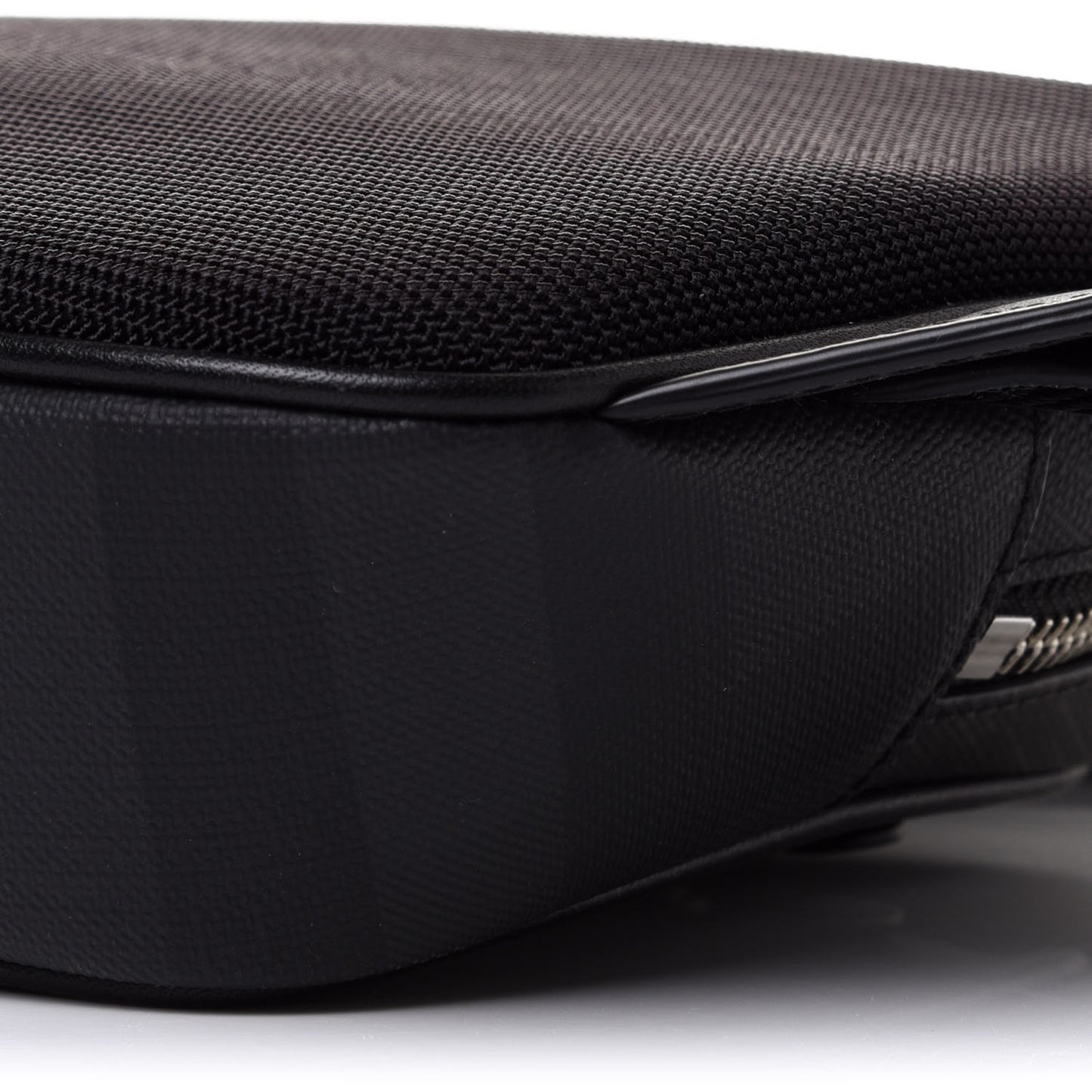 London Check Bum Bag Dark Charcoal