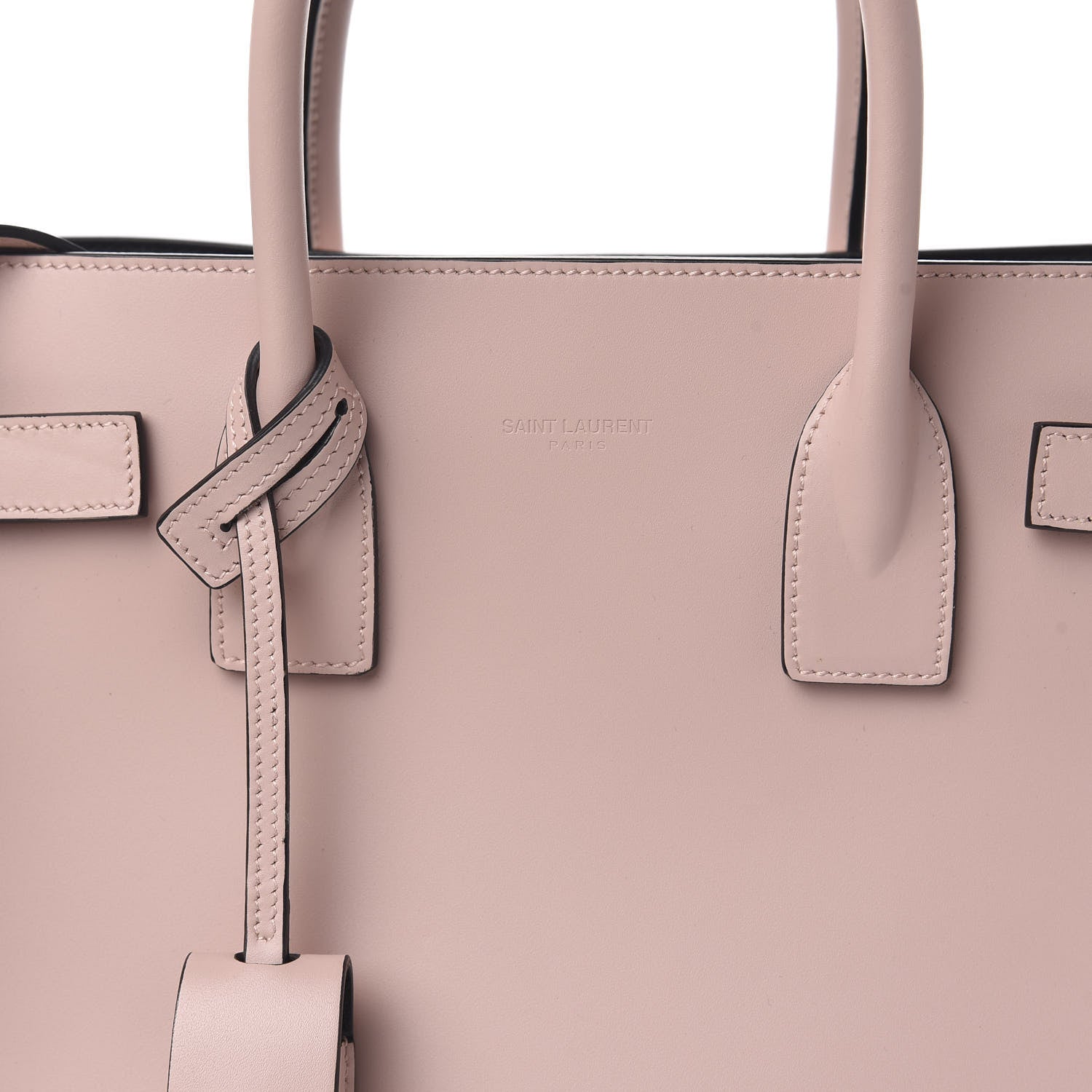 Saint Laurent Smooth Calfskin Baby Sac De Jour Pale Pink 11 of 11