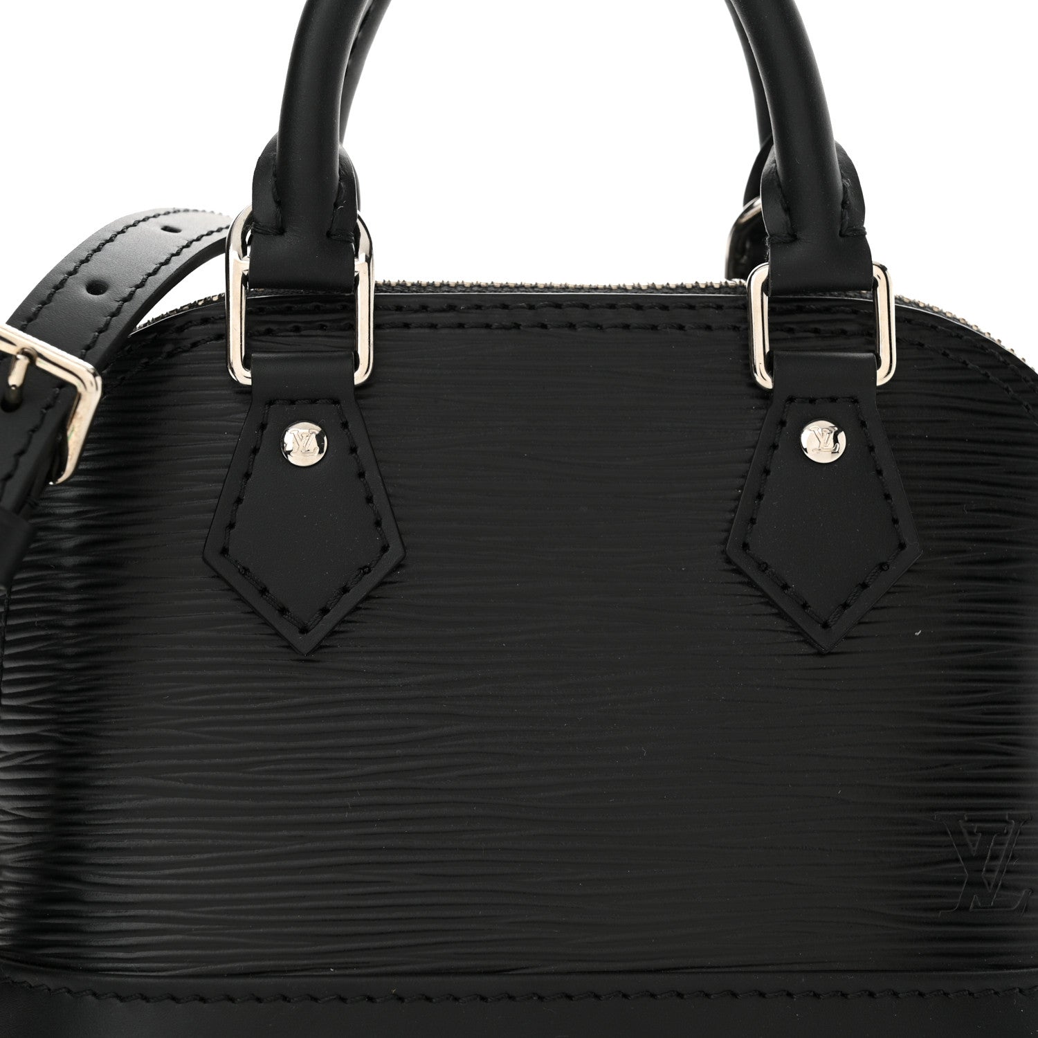 Louis Vuitton Epi Alma Nano Black 7 of 10