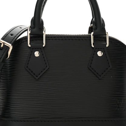 Louis Vuitton Epi Alma Nano Black 7 of 10