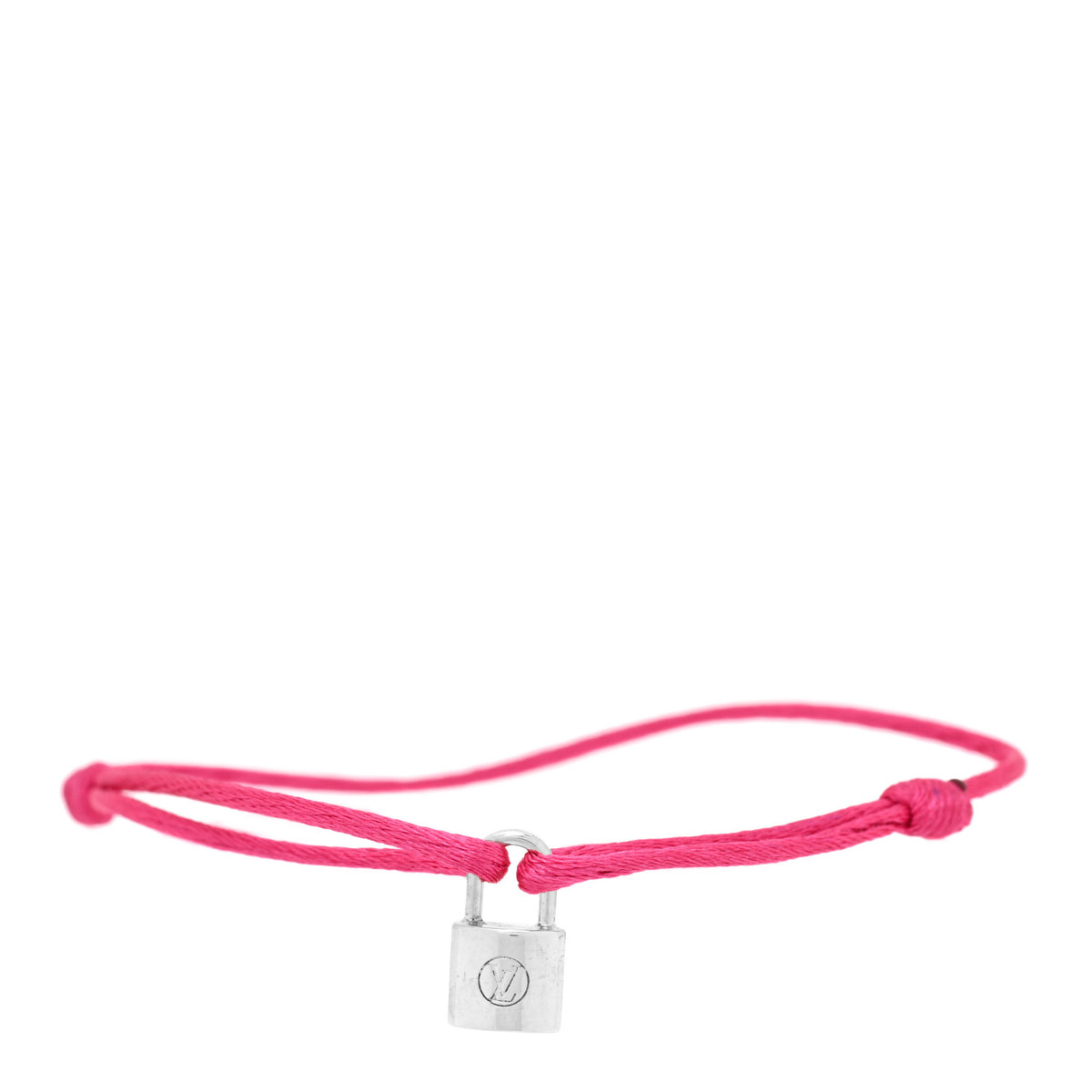X UNICEF Sterling Silver Lockit Bracelet Pink