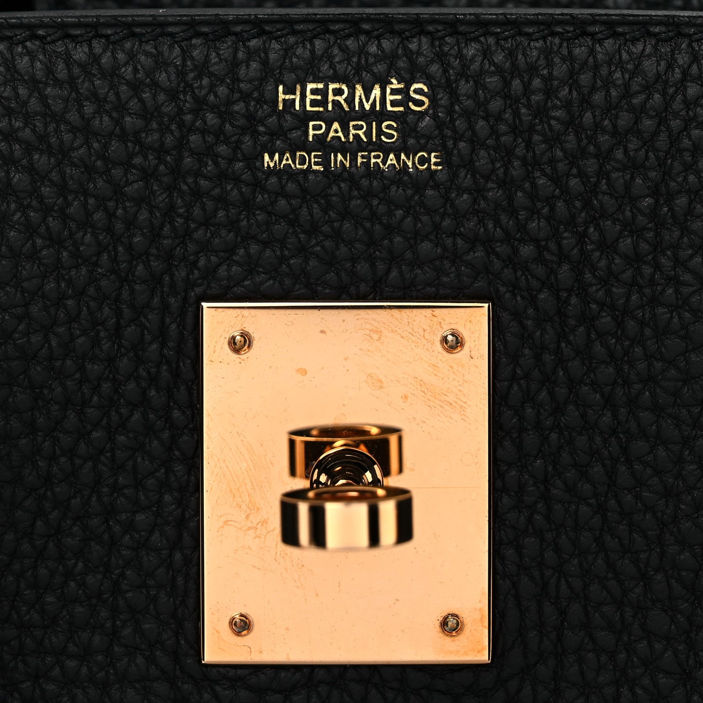 Togo Birkin 30 Black